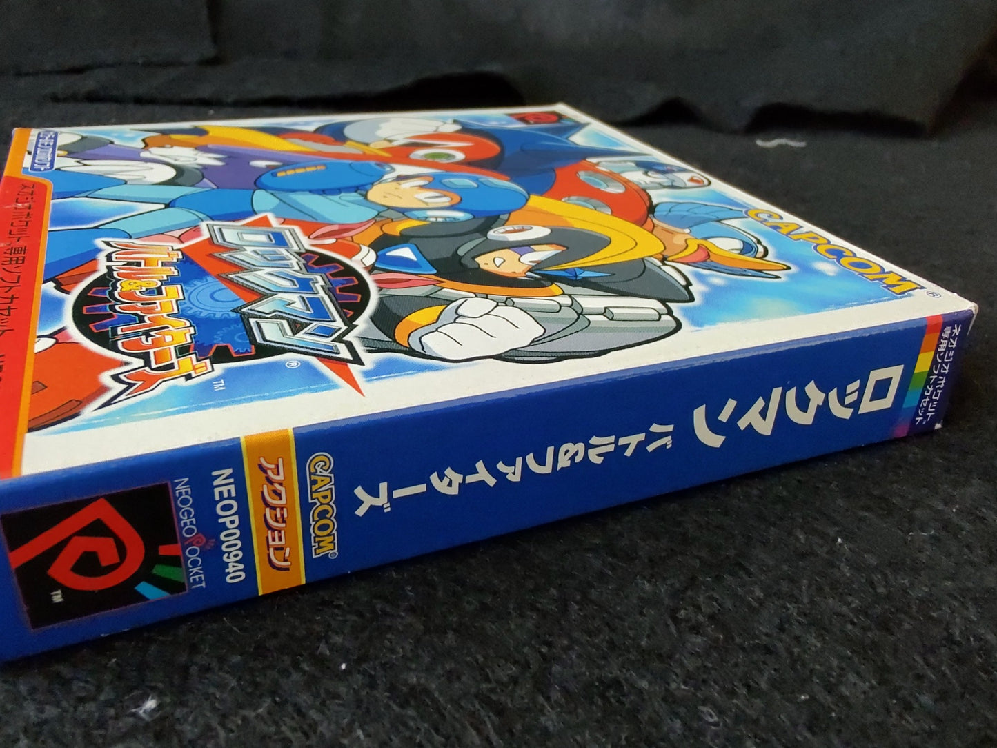 Rockman (MEGAMAN) Battle and Fighters NEOGEO Pocket NGP Cart,Manual,Boxed-f0509-