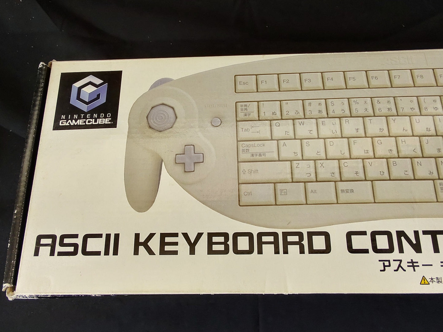 Nintendo GameCube ASCII keyboard Controller ACS-1901PO, not tested-f0512-