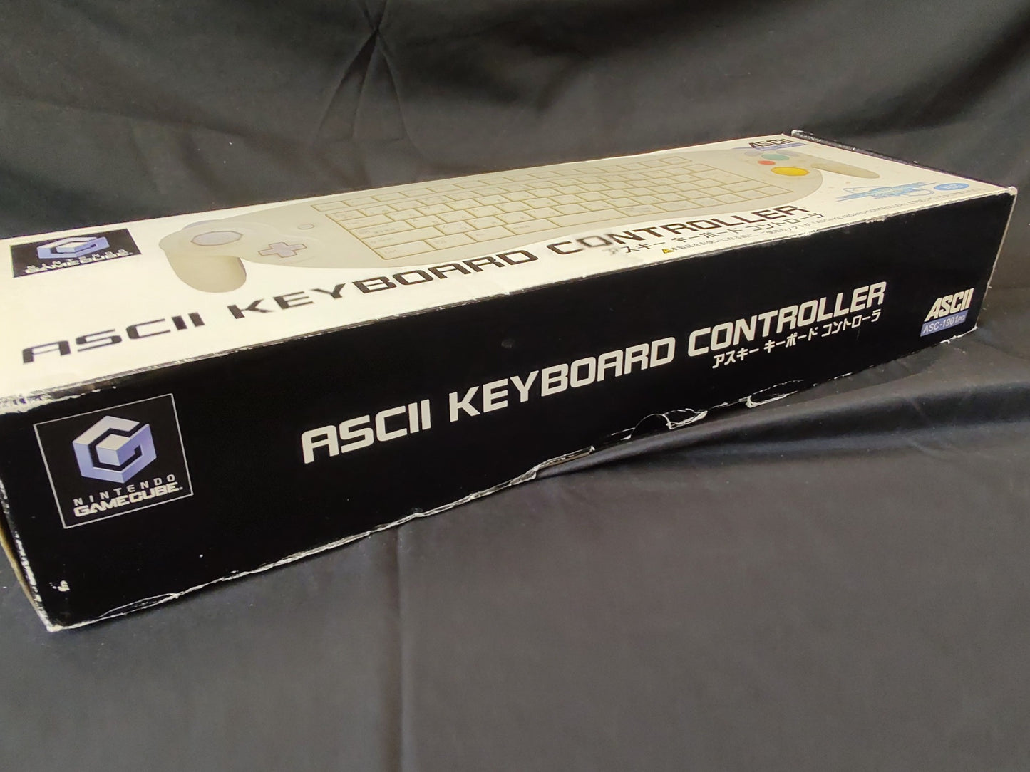 Nintendo GameCube ASCII keyboard Controller ACS-1901PO, not tested-f0512-