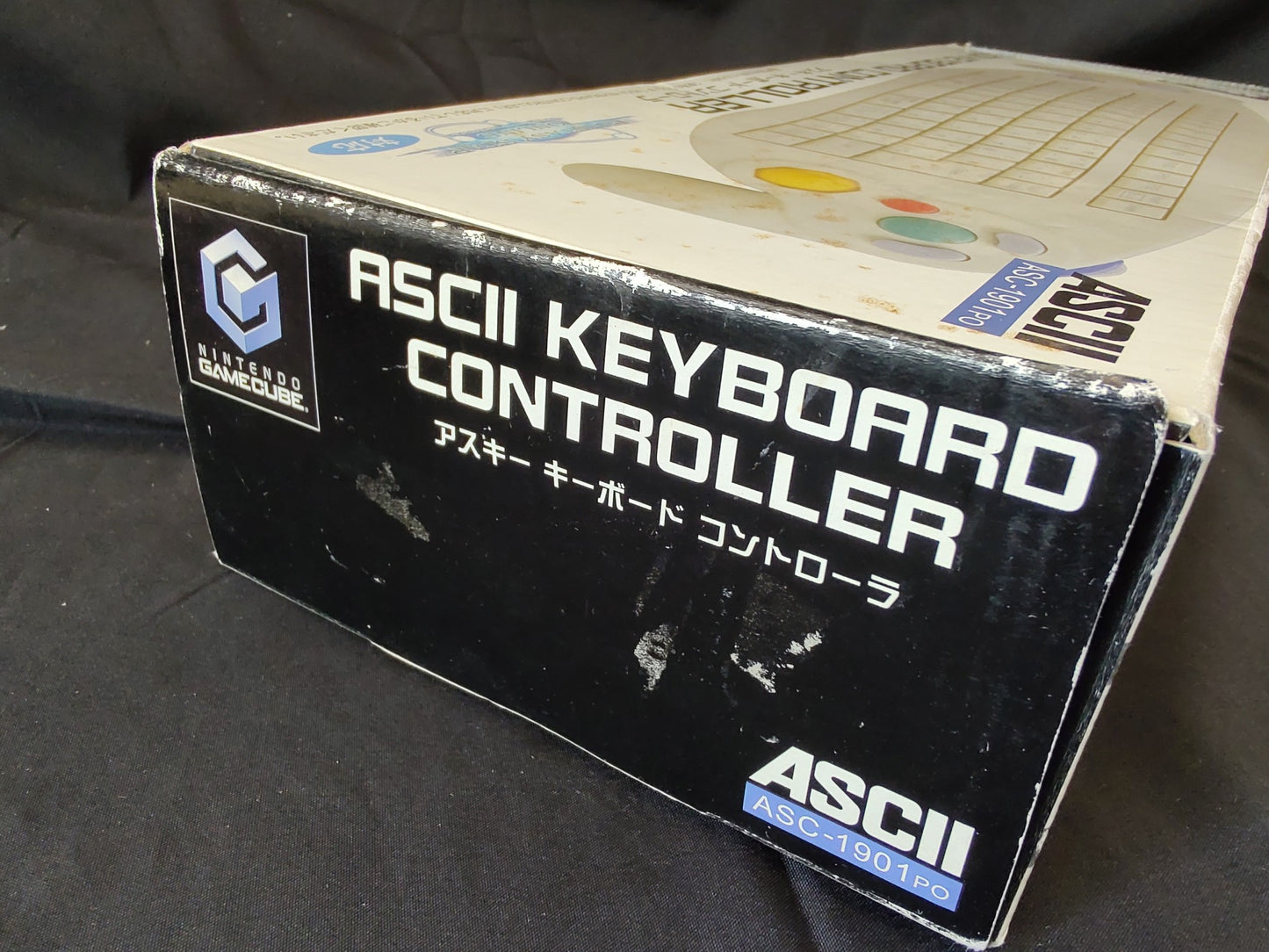 Nintendo GameCube ASCII keyboard Controller ACS-1901PO, not tested-f0512-