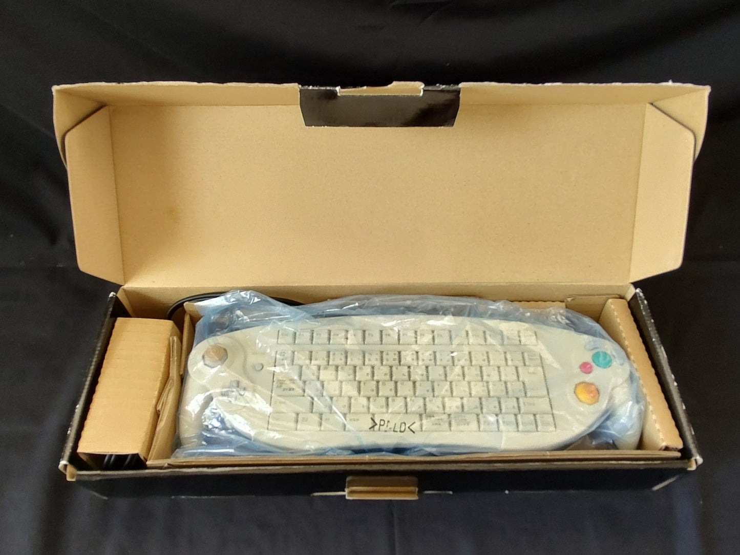 Nintendo GameCube ASCII keyboard Controller ACS-1901PO, not tested-f0512-