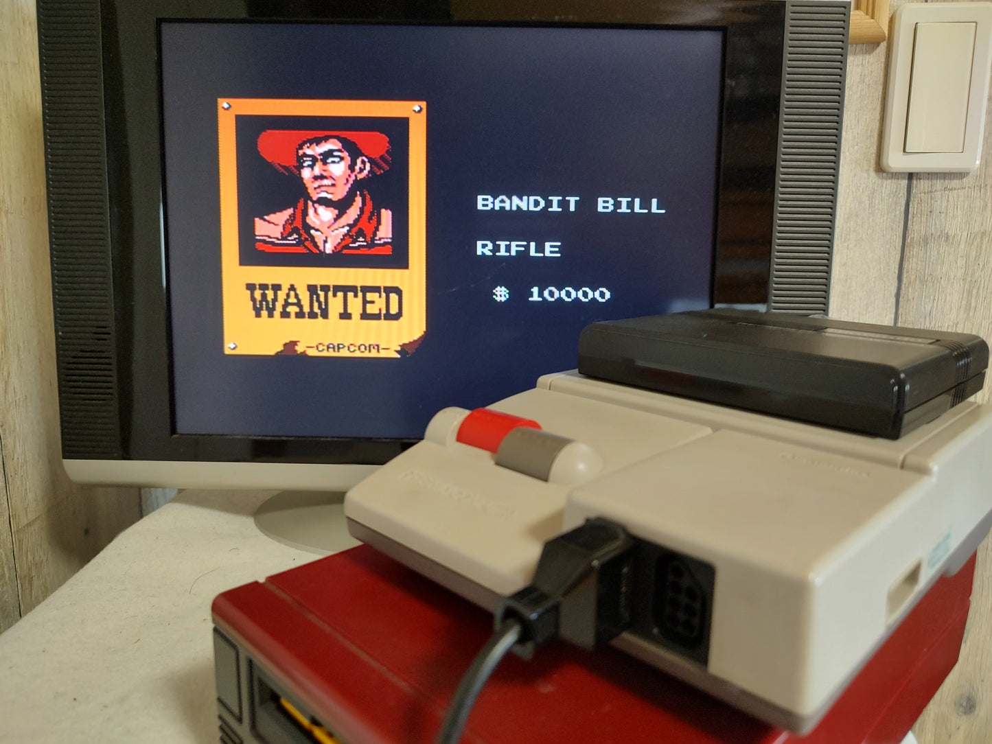 Gun Smoke FAMICOM (NES) Disk System, Game disk set, tested-f0515-