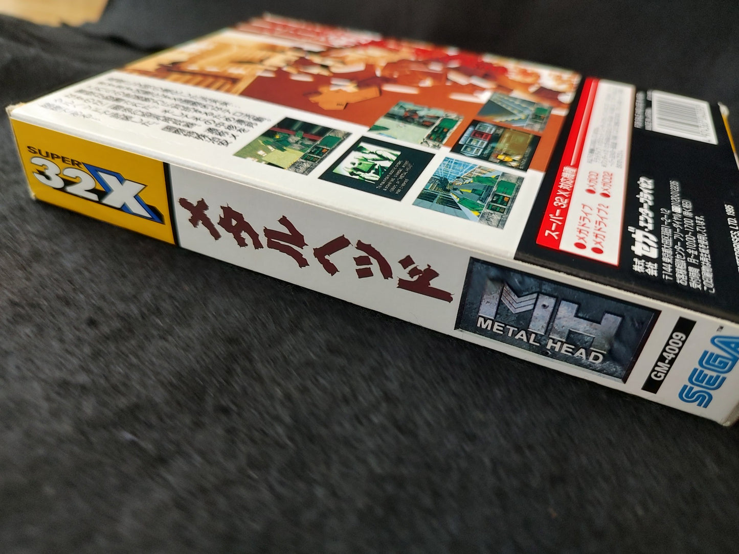 METAL HEAD SEGA MEGA DRIVE (GENESIS) SUPER 32X/ Cartridge,manual,Boxed-f0517-