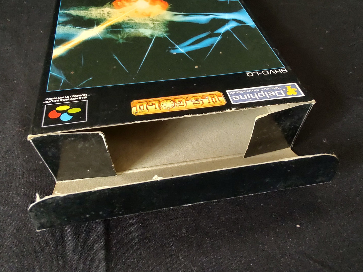 FLASHBACK Super Famicom Cartridge, W/Manual, Regi card, and Box, Working-f0518-