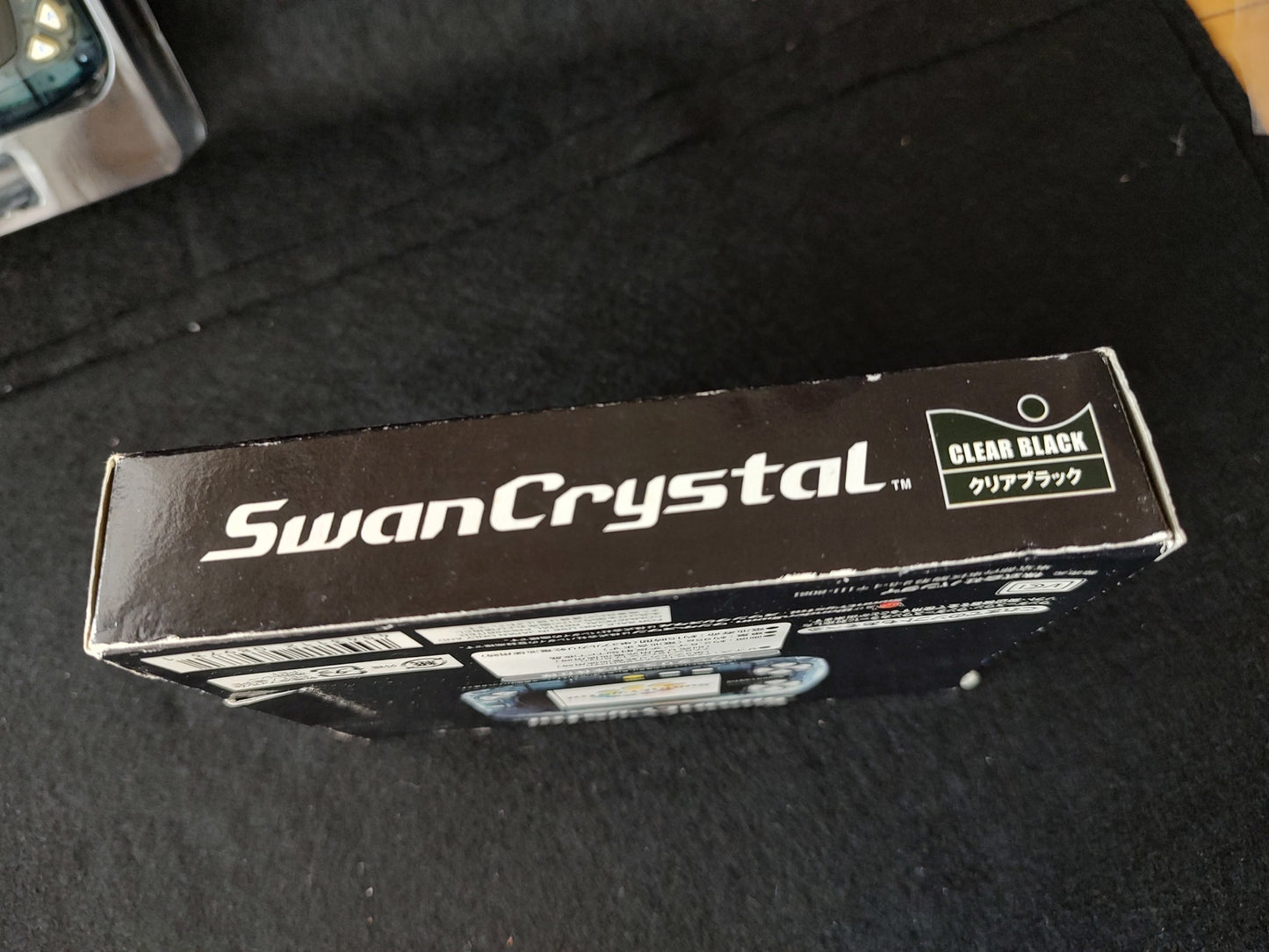 Bandai Wonder Swan Crystal Clear Black BANDAI Console,Boexed and Game set-f0519-