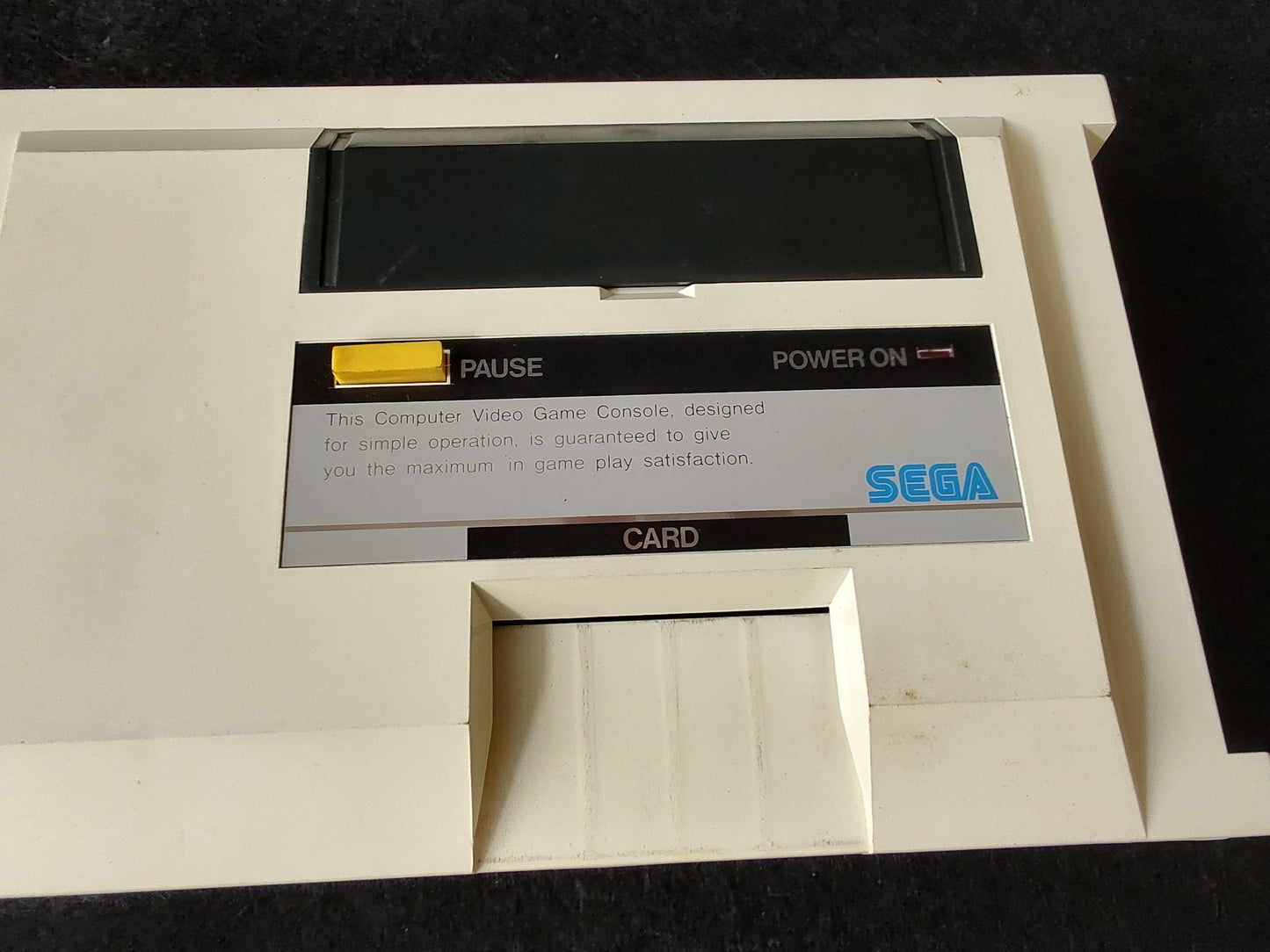 SEGA MARK 3 III CONSOLE (Sega Master System) ,Pads, PSU, Game. Working -f0520-