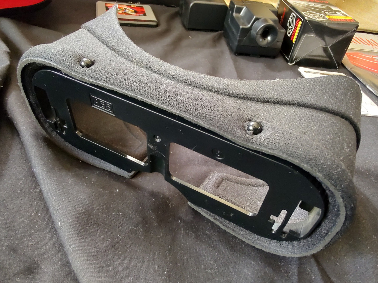 Nintendo Virtual Boy Console, Pad, Manual, Game w/Accessories, Box set-f0524- - Hakushin Retro Game shop