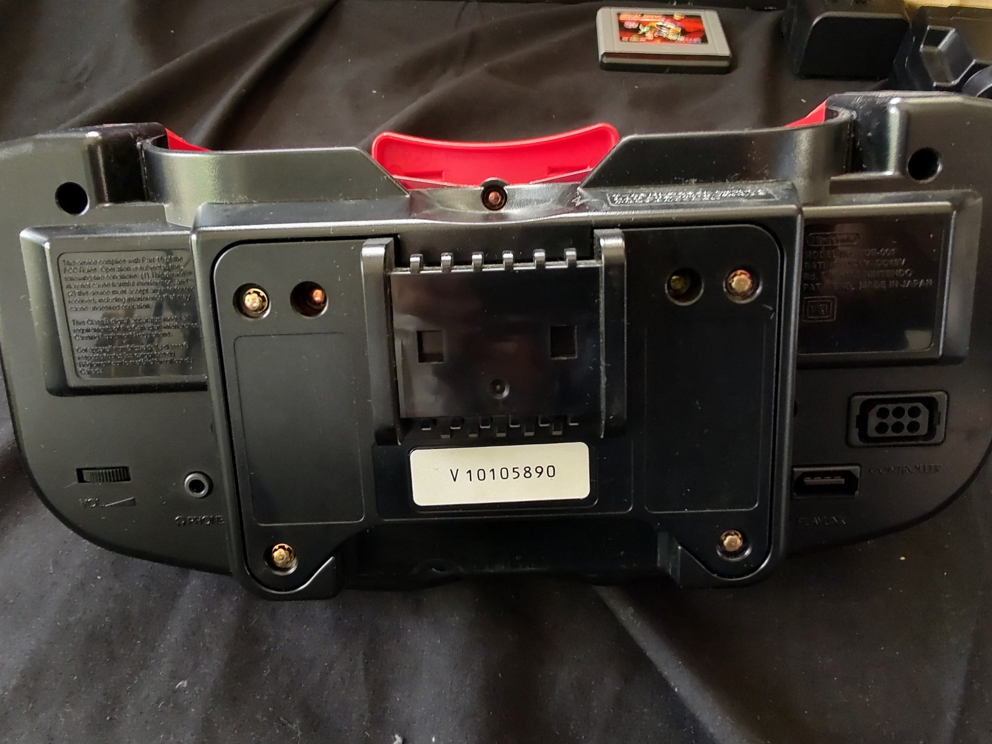 Nintendo Virtual Boy Console, Pad, Manual, Game w/Accessories, Box set-f0524- - Hakushin Retro Game shop