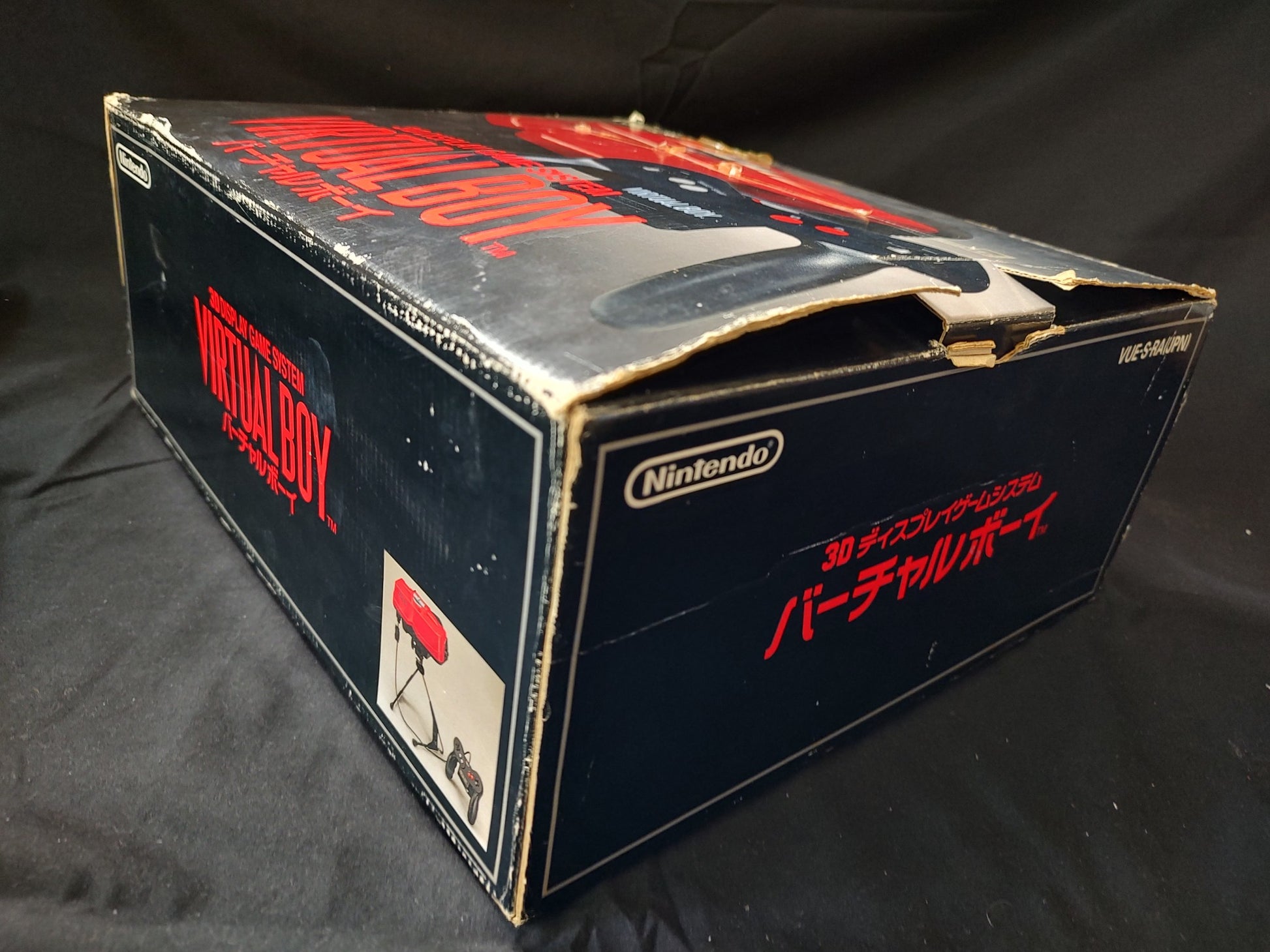 Nintendo Virtual Boy Console, Pad, Manual, Game w/Accessories, Box set-f0524- - Hakushin Retro Game shop