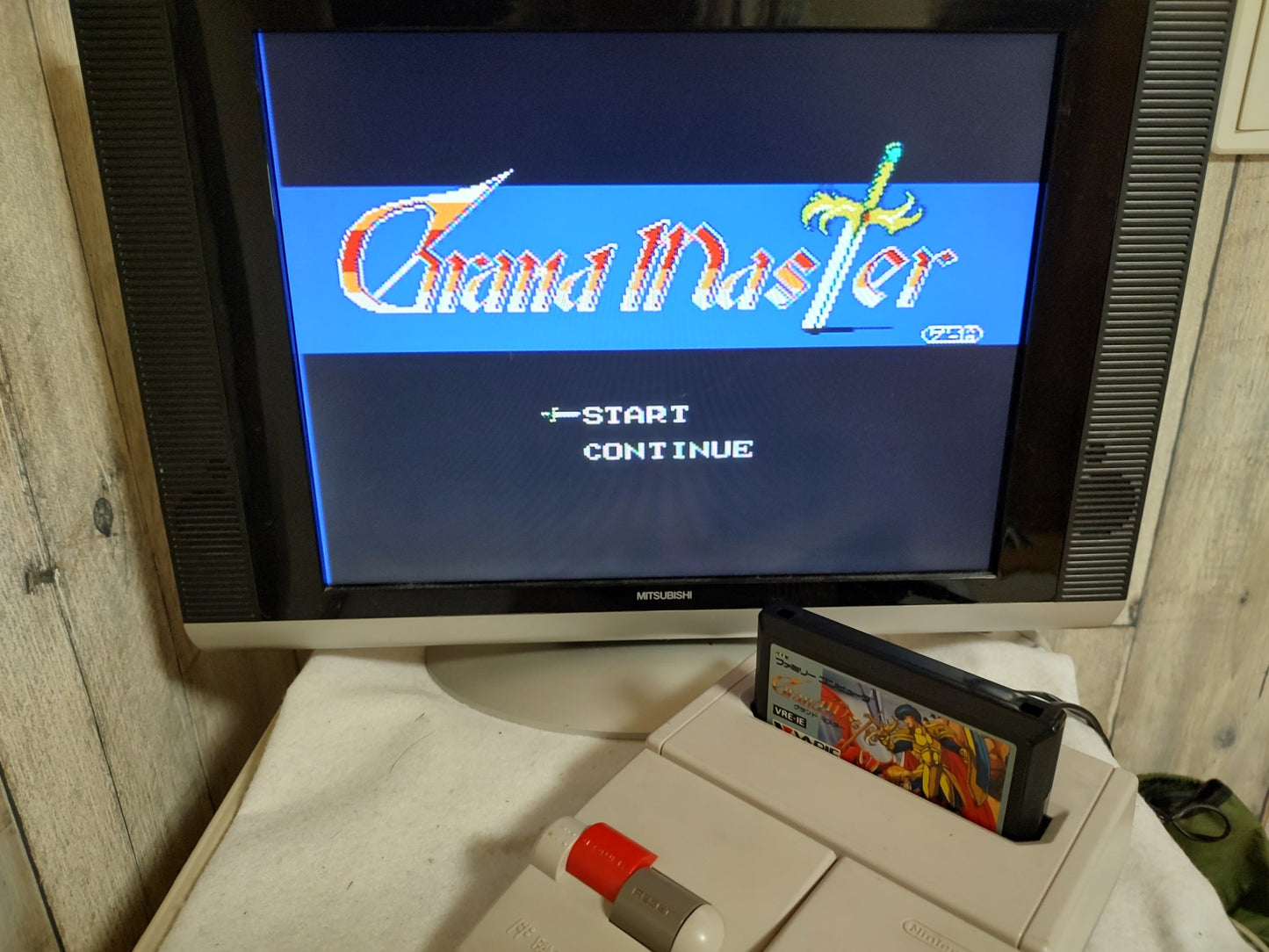 Grand Master Famicom NES Cartridge only, working-f0526-