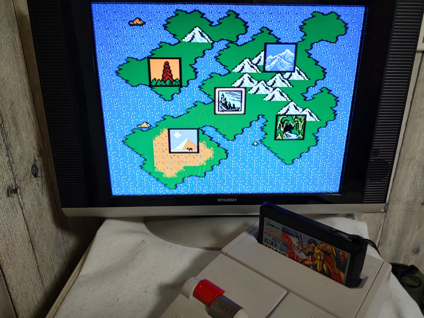 Grand Master Famicom NES Cartridge only, working-f0526-
