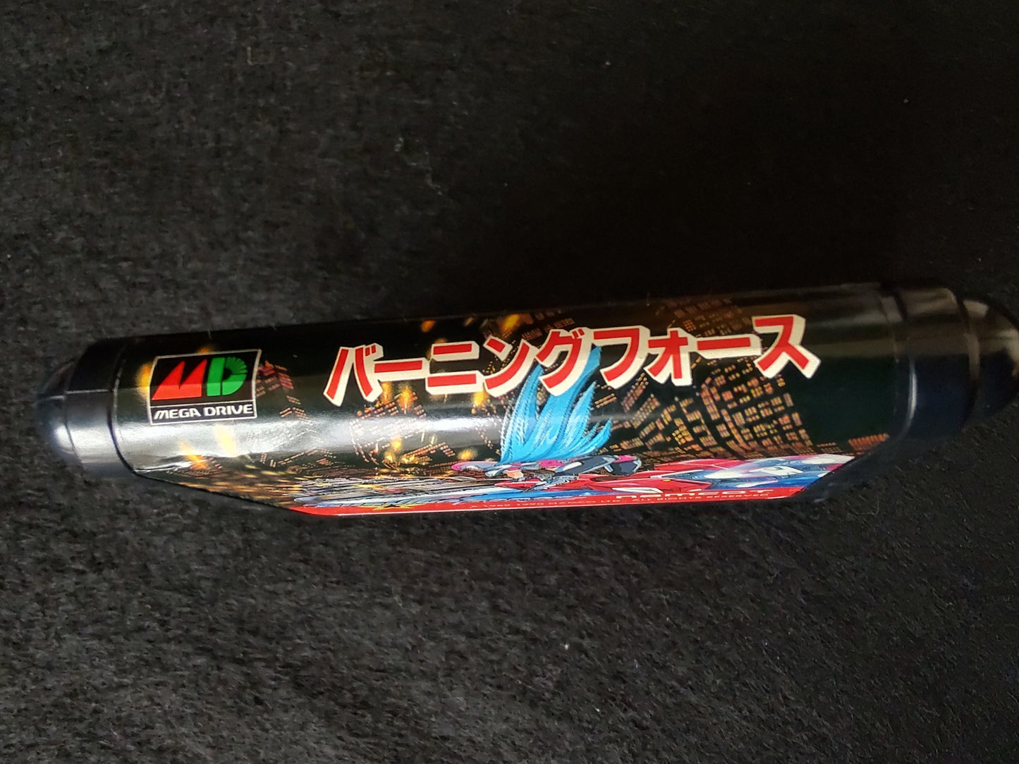 BURNING FORCE SEGA MEGA DRIVE Genesis Cartridge, Boxed set, Working-f0528-