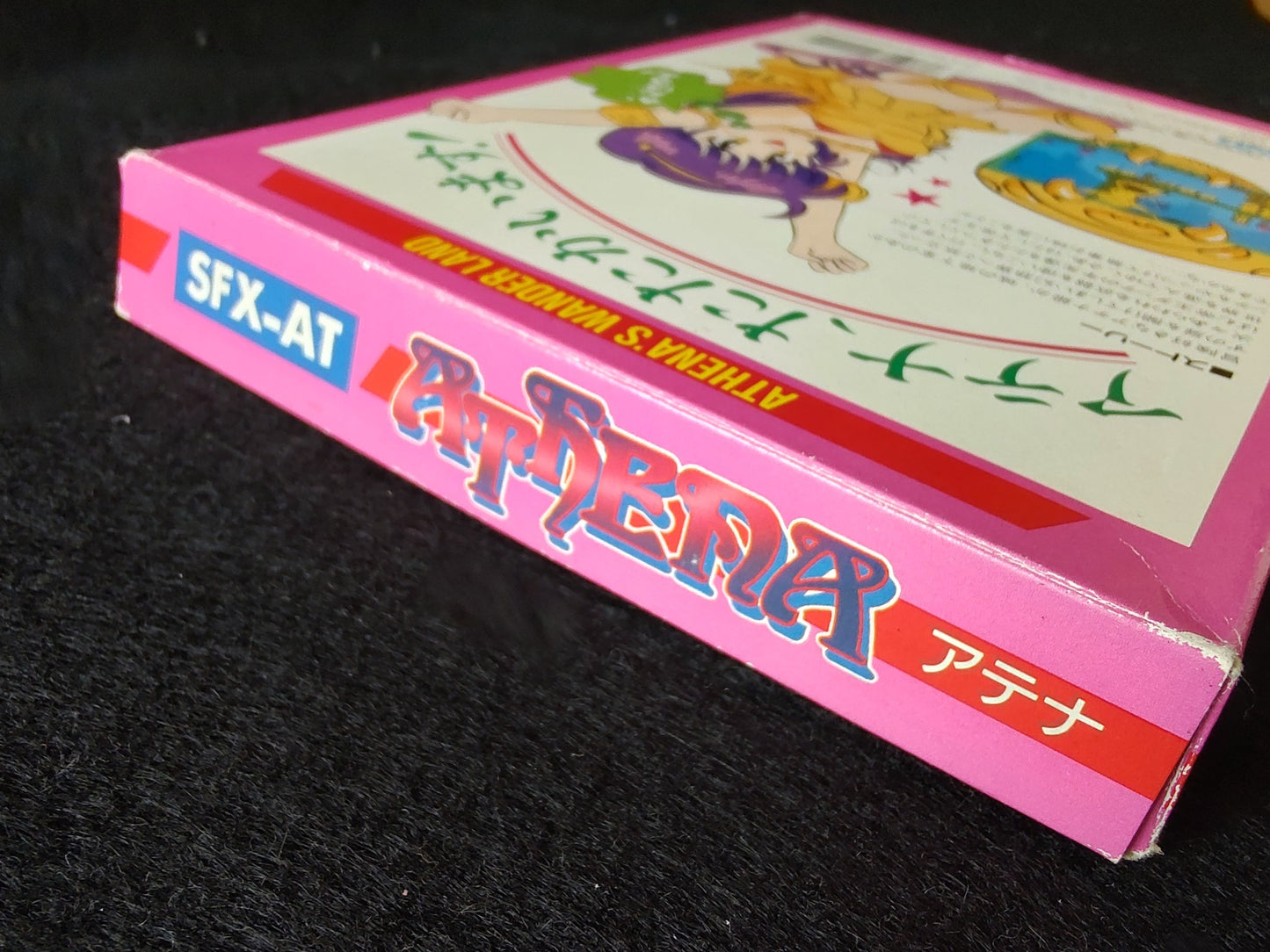 Athena with Pycho soldier Music cassette tape set Famicom, FC, SNK, tested-f0528