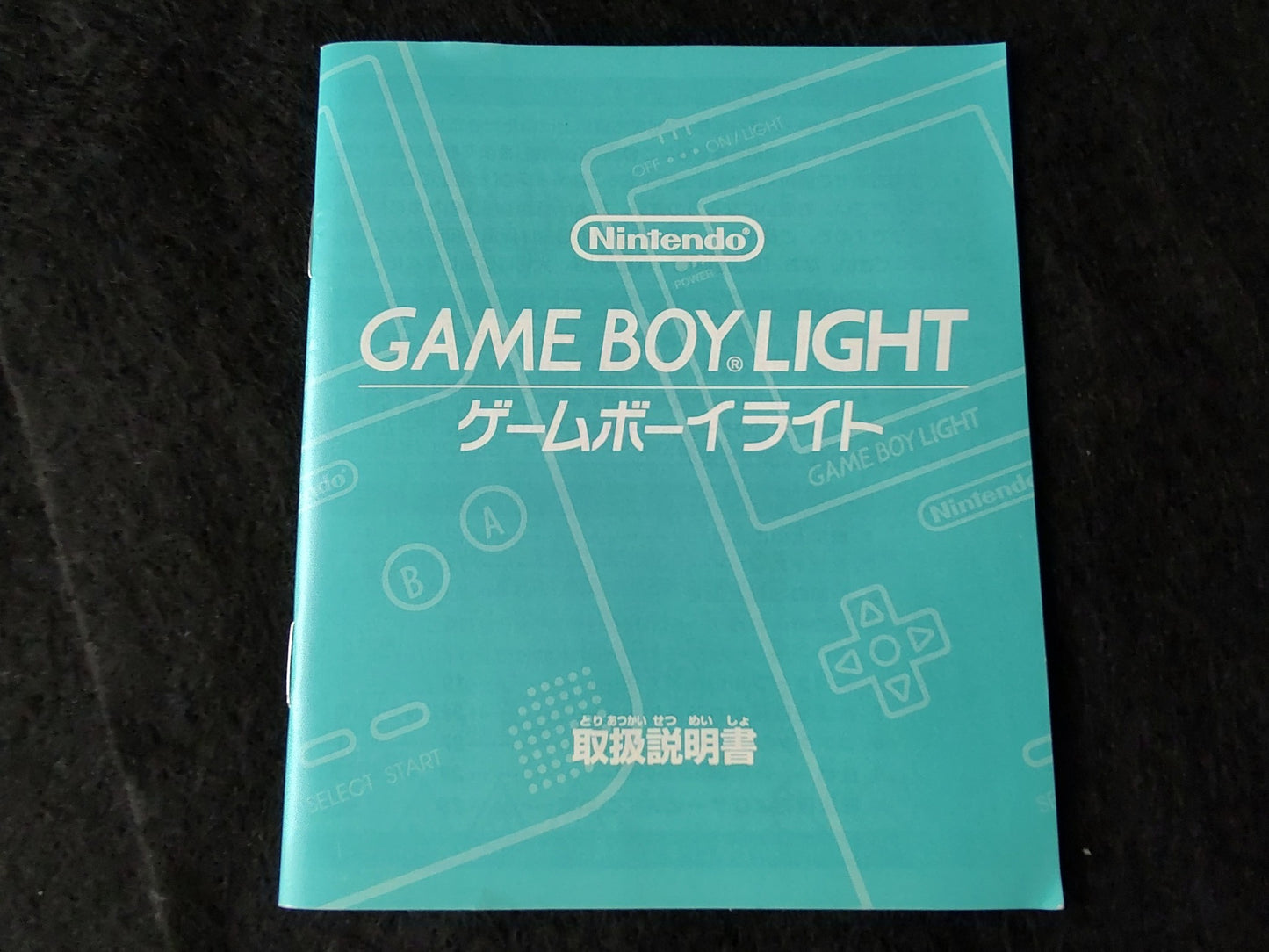 Nintendo Game boy Light Silver color console MGB-101, Manual, Boxed set-e0602-