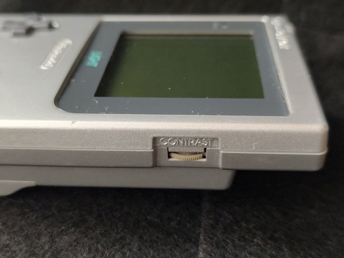 Nintendo Game boy Light Silver color console MGB-101, Manual, Boxed set-e0602-