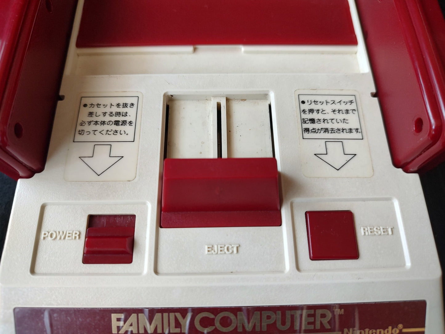 Nintendo Famicom NES HVC-001 Console, PSU, Manual, Flyer set, Working -f0603-