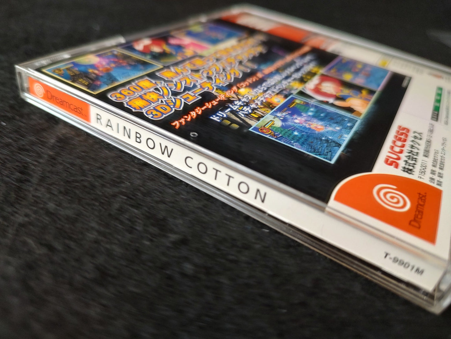 Rainbow cotton SEGA DreamCast Game /Game disk,Manual,Boxed set tested-f0608-