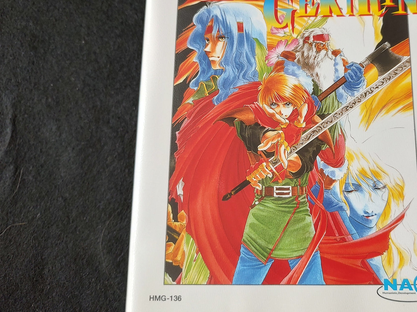 DAI GEKIRIN FM TOWNS Action RPG Game Disk,w/Manual, Box set, Not tested-f0614-