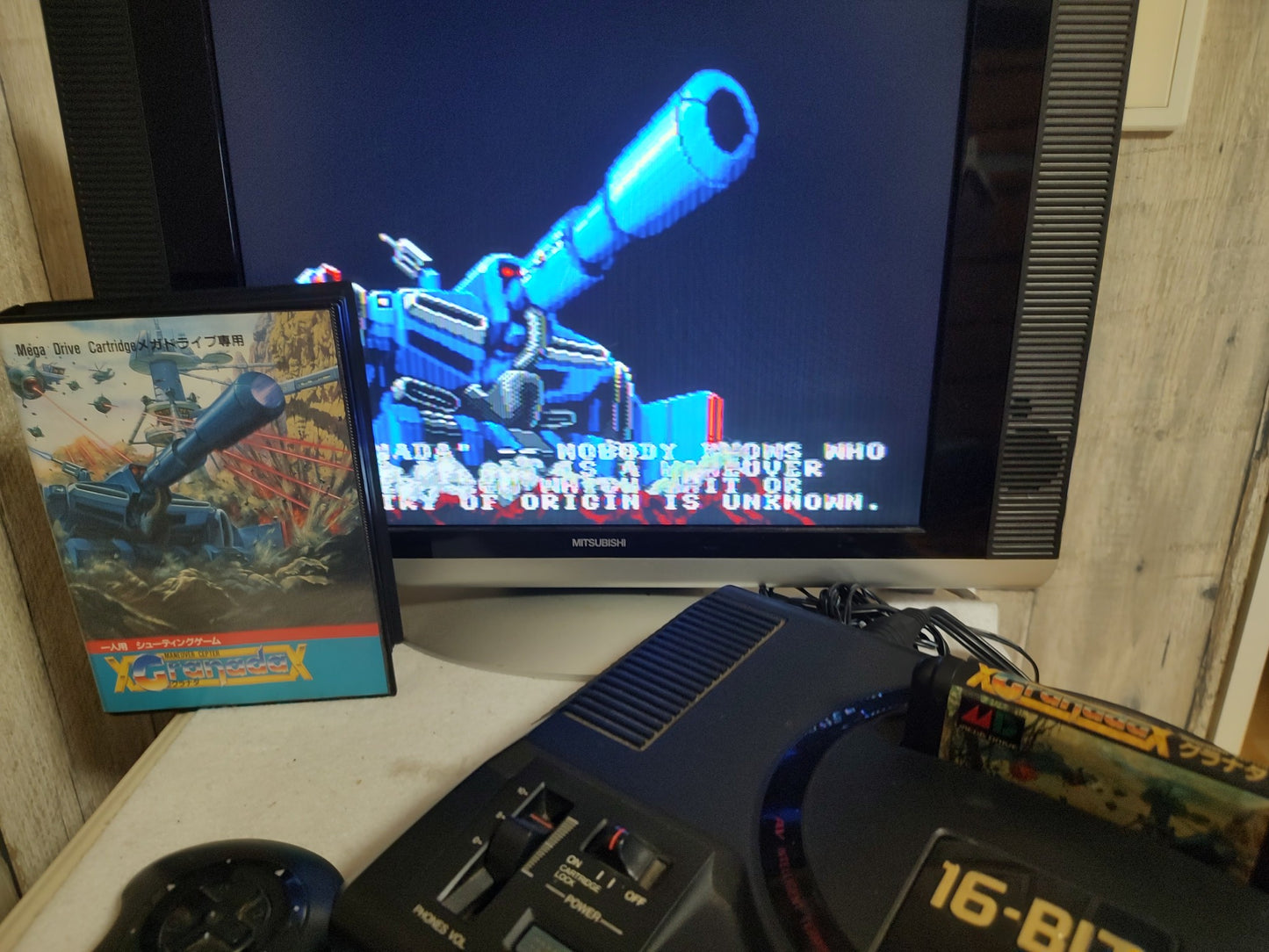 GRANADA SEGA MEGA DRIVE Genesis W/Manual, Box, working-f0616-