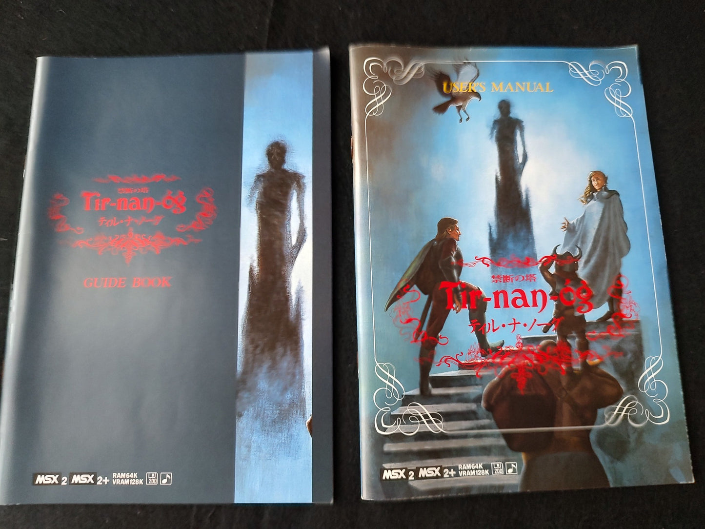 Broken/ JUNK, Tir Nan Og Tir-nan-og MSX/MSX2 Game 3.5 FDD,w/Manual ,Box -f0622-
