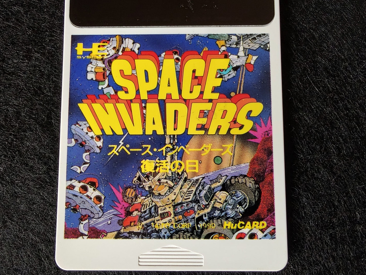 Space Invader NEC PC Engine TurboGrafx-16 PCE game/Hu-Card only tested-f0623-