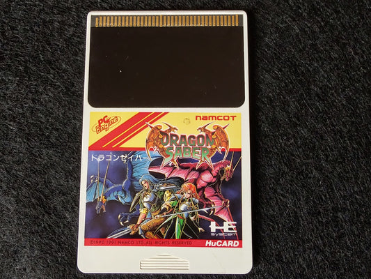 Dragon Saber NEC PC Engine TurboGrafx-16 PCE game/Hu-Card only tested-f0623-