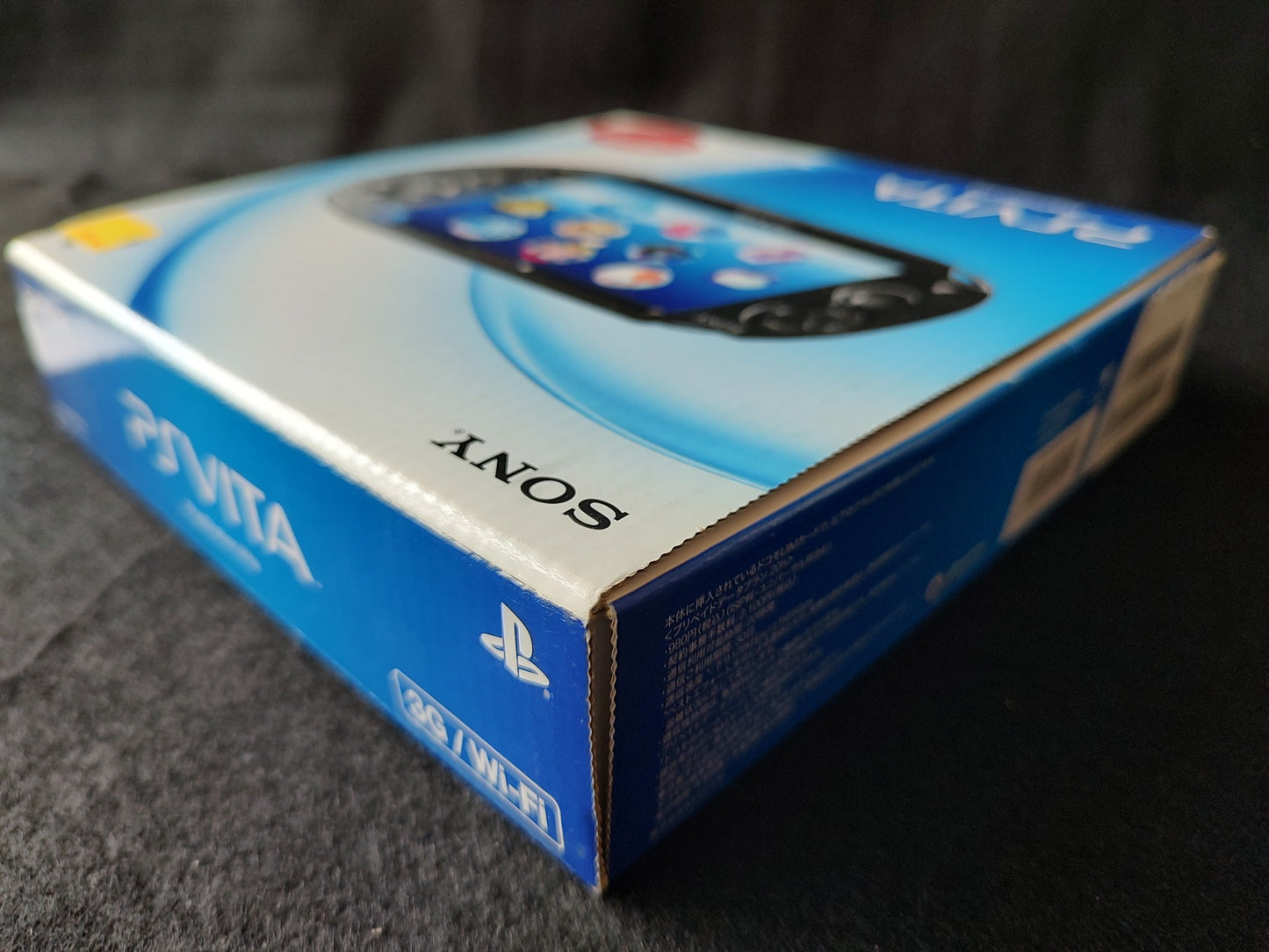 SONY PS Vita PCH-1100 Black Console, w/Manual Box set, Working-f0623-