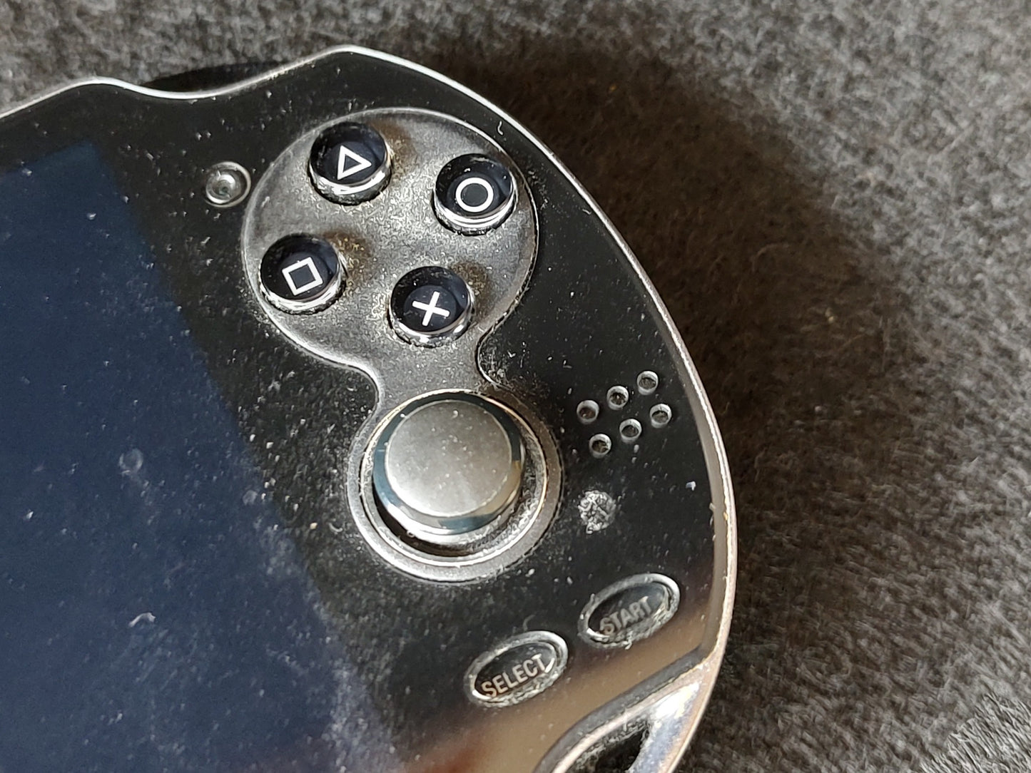 SONY PS Vita PCH-1100 Black Console, w/Manual Box set, Working-f0623-