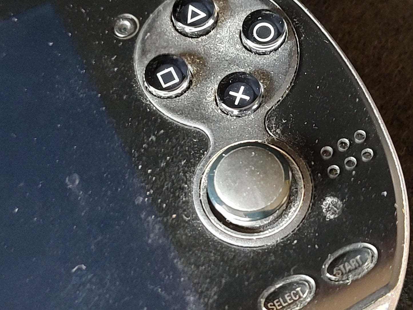 SONY PS Vita PCH-1100 Black Console, w/Manual Box set, Working-f0623-