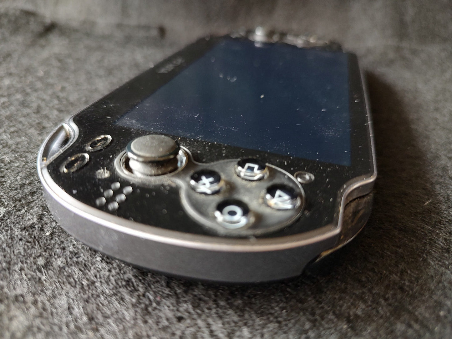 SONY PS Vita PCH-1100 Black Console, w/Manual Box set, Working-f0623-