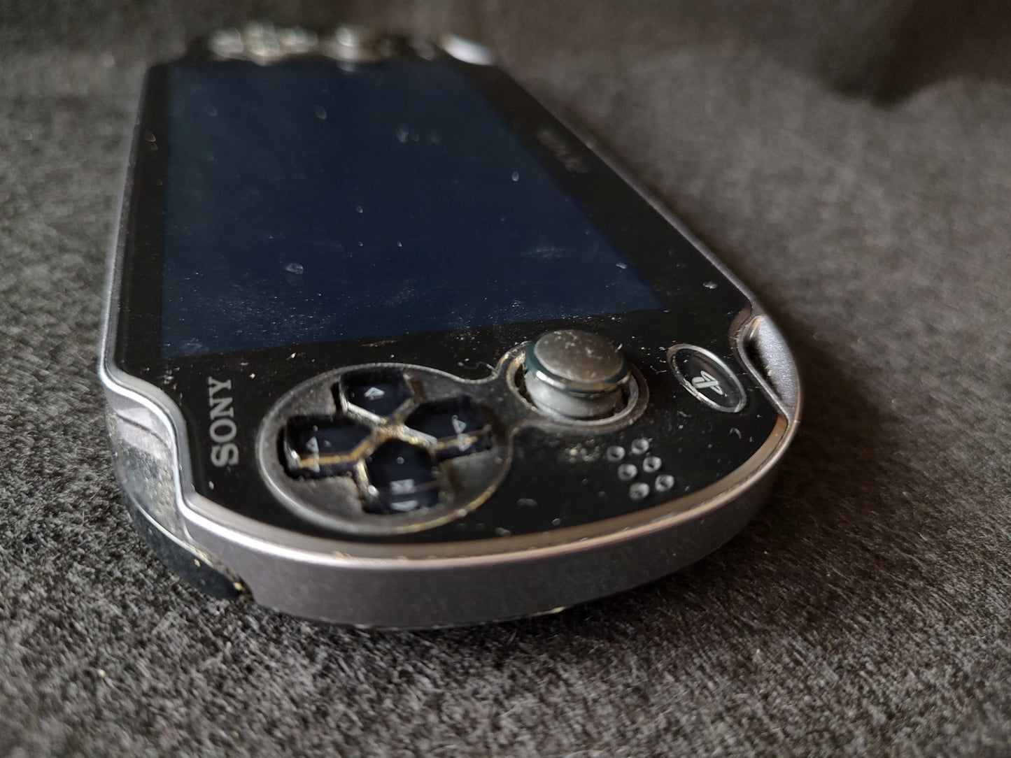 SONY PS Vita PCH-1100 Black Console, w/Manual Box set, Working-f0623-