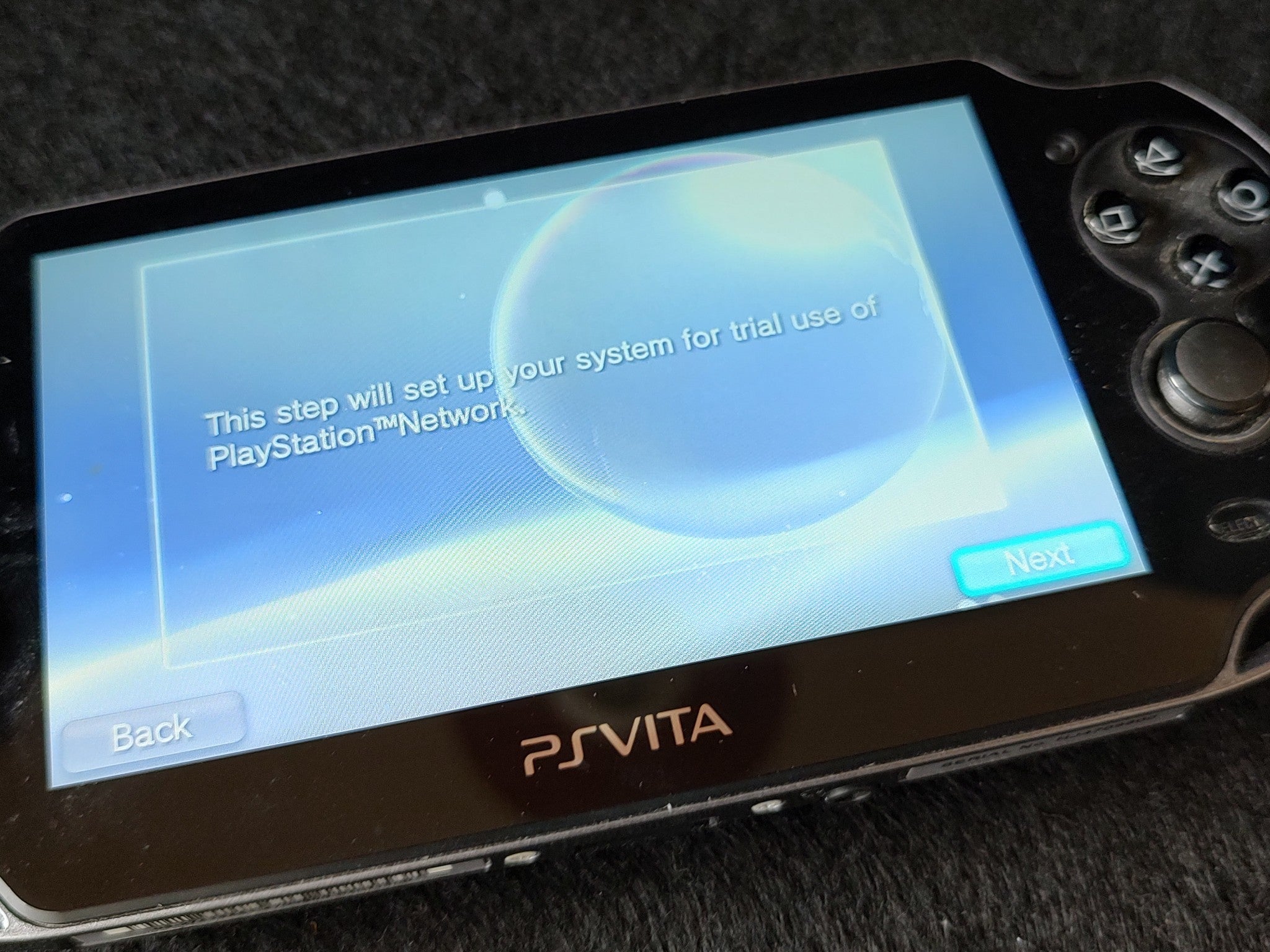 SONY PS Vita PCH-1100 Black Console, w/Manual Box set, Working