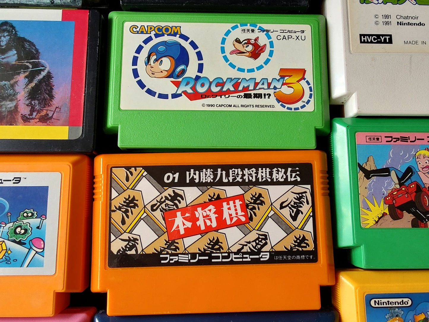 Wholesale lots of 26 Nintendo Famicom FC NES Game Cartridge set-f0623-
