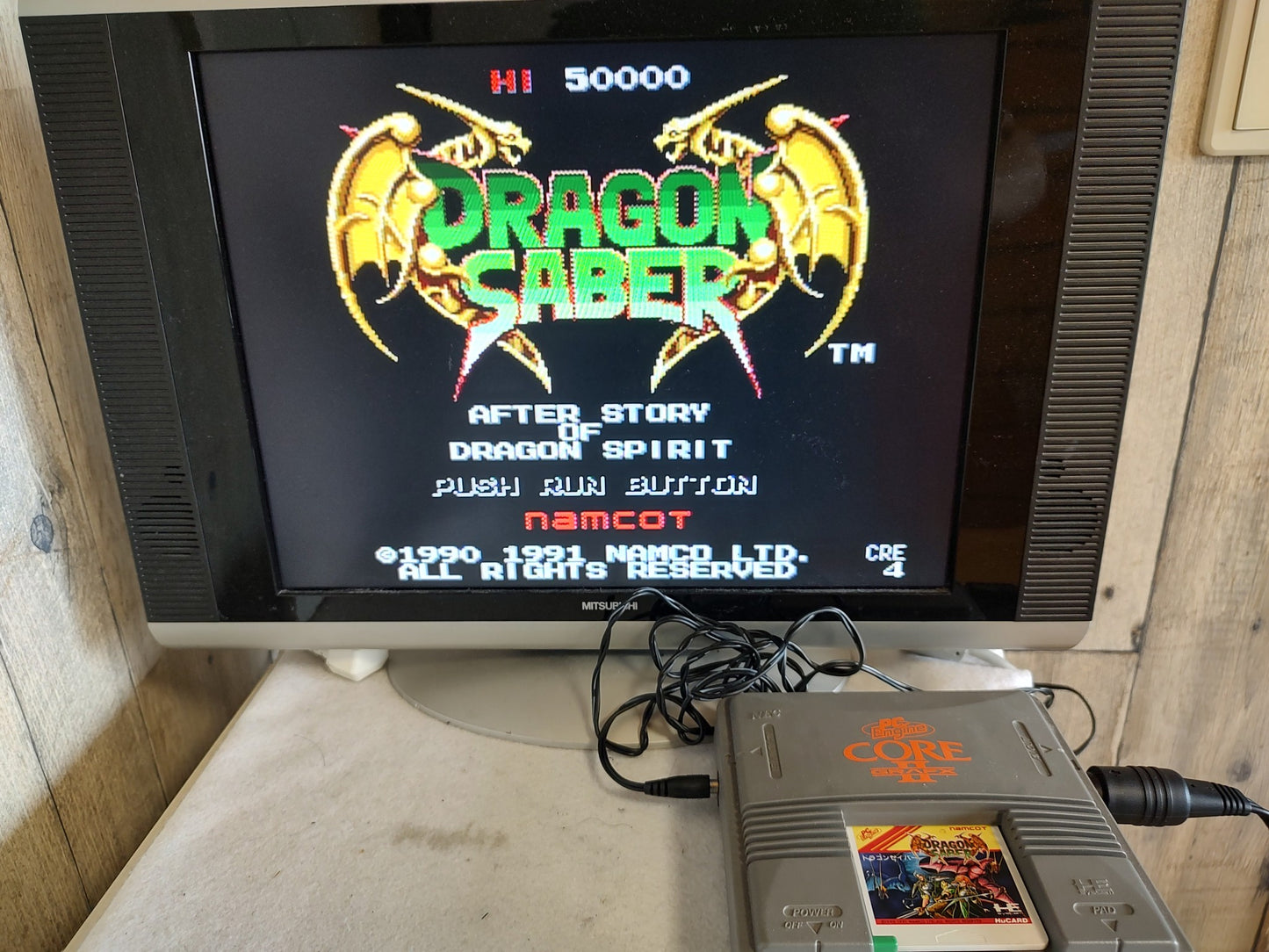 Dragon Saber NEC PC Engine TurboGrafx-16 PCE game/Hu-Card only tested-f0623-