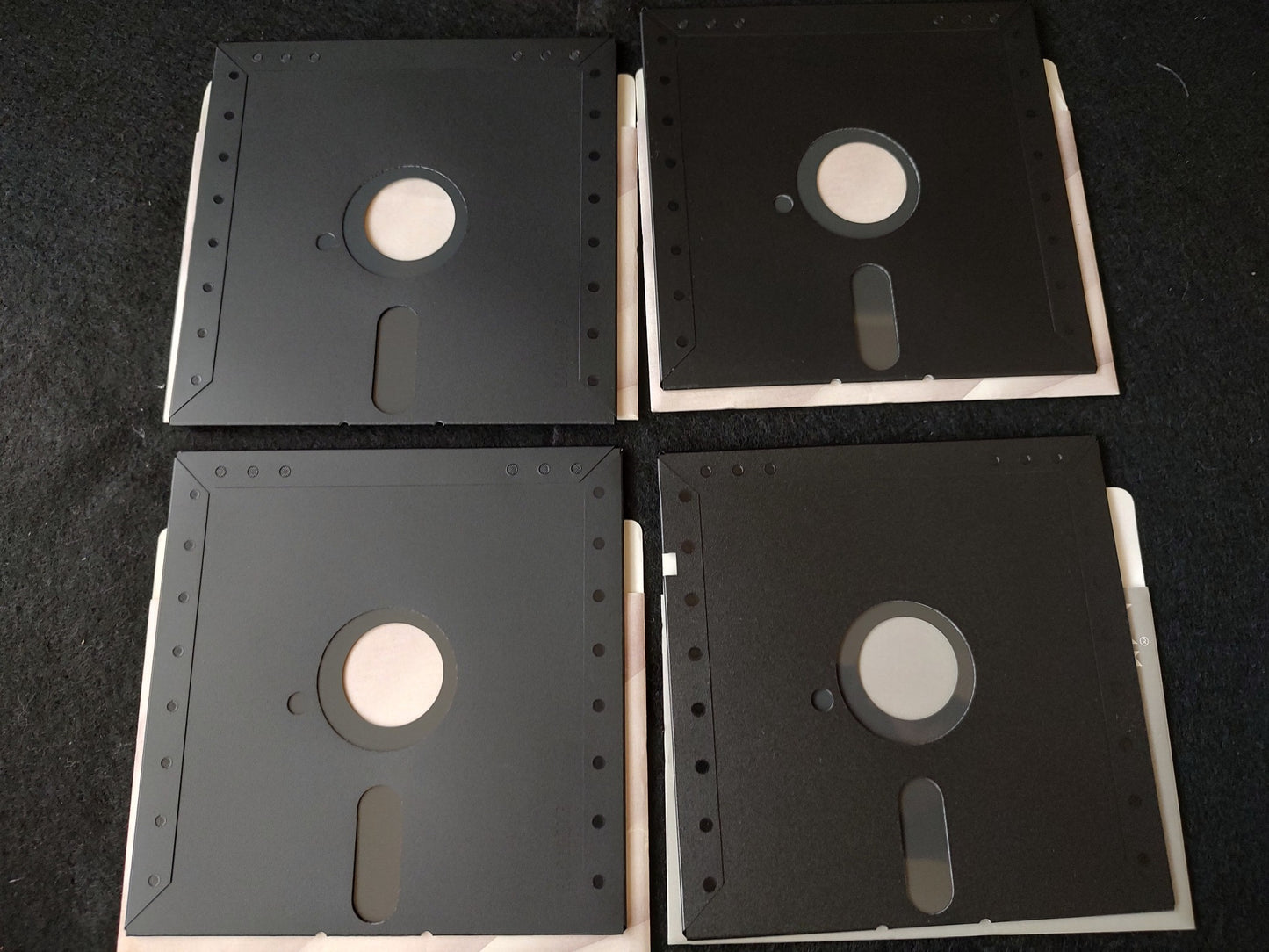 PC-9801 PC98 Brandish Game Floppy disks, w/Manual, Box set,Partly tested-f0626-