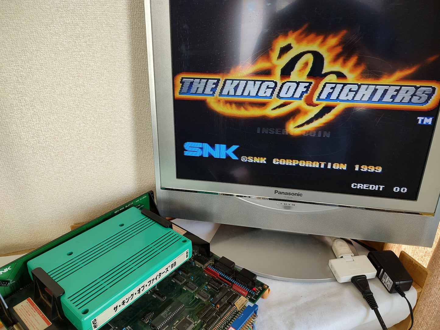 The King of Fighters '99 KOF99 SNK NEOGEO MVS Arcade Cartridge Tested-f0628-1