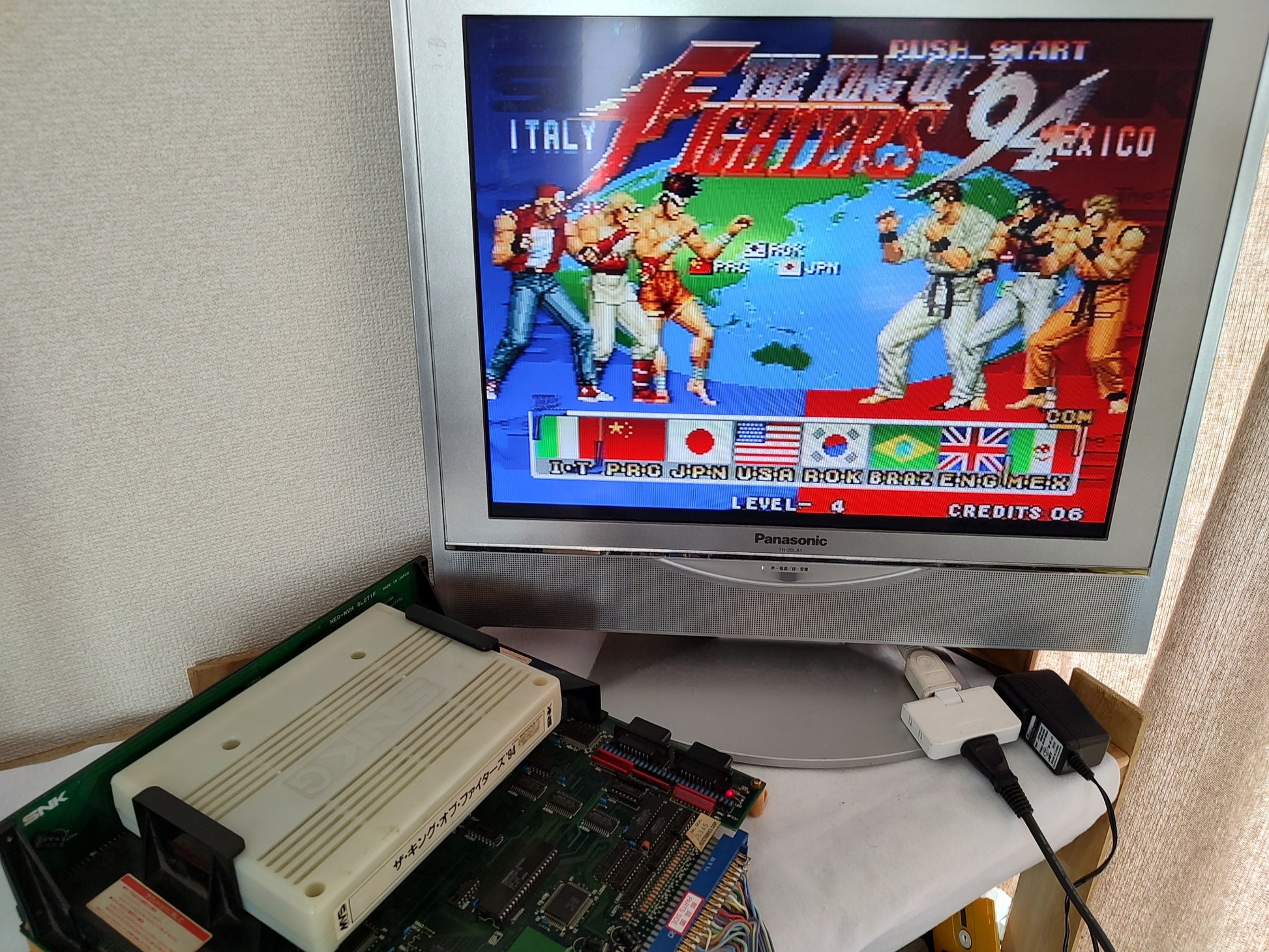 The King of Fighters '94 KOF94 SNK NEOGEO MVS Arcade Cartridge Tested-f0628-2 - Hakushin Retro Game shop