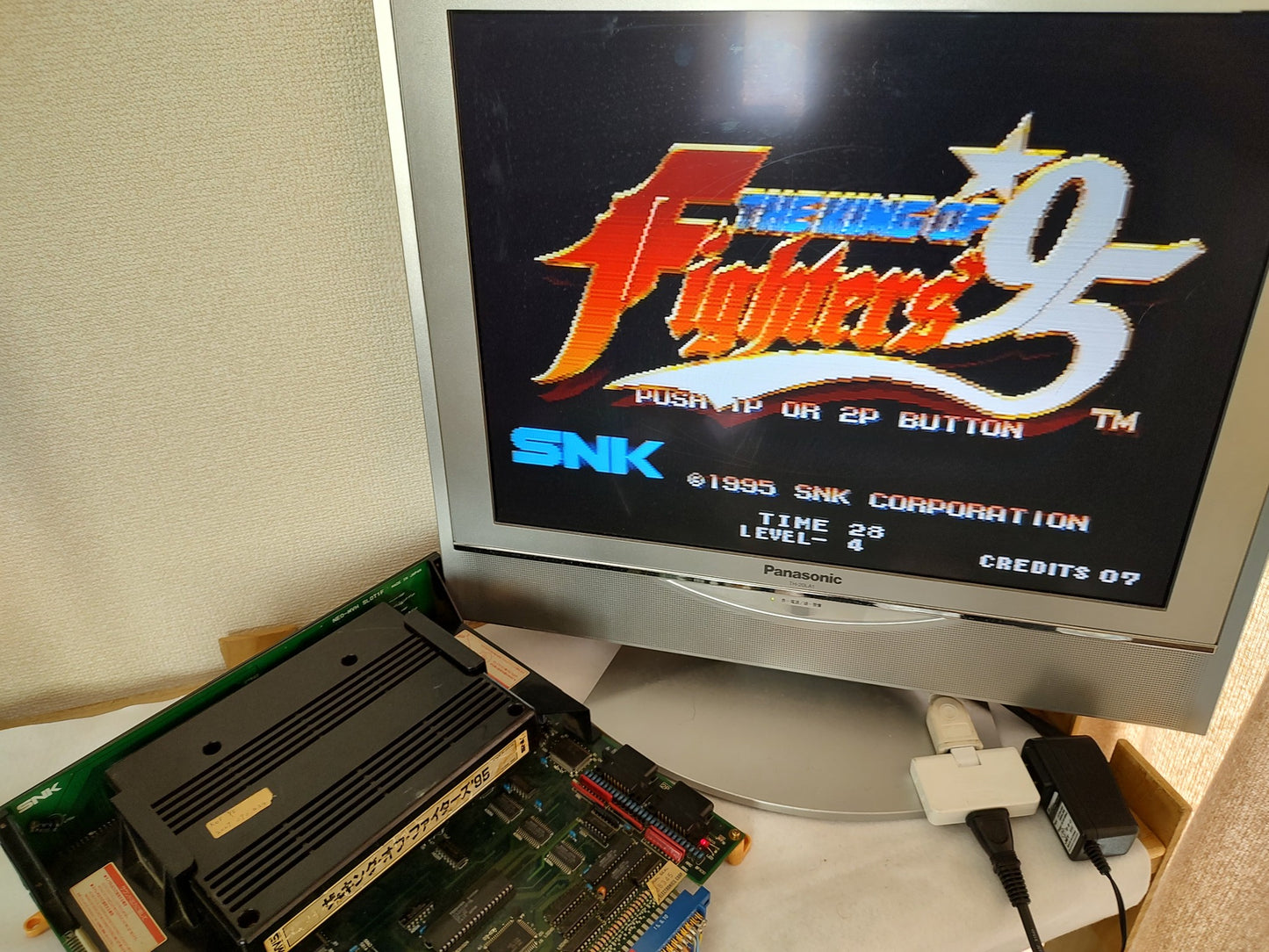 The King of Fighters '95 KOF95 SNK NEOGEO MVS Arcade Cartridge Tested-f0628-3