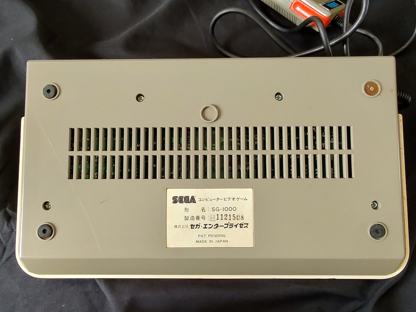 SEGA SG-1000 SG1000 CONSOLE system, PSU, Manual, Pads in Box set tested-f0703-