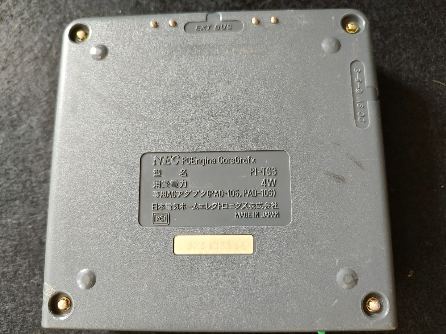 NEC PC Engine Coregrafx Console PI-TG3, Working -f0706-1
