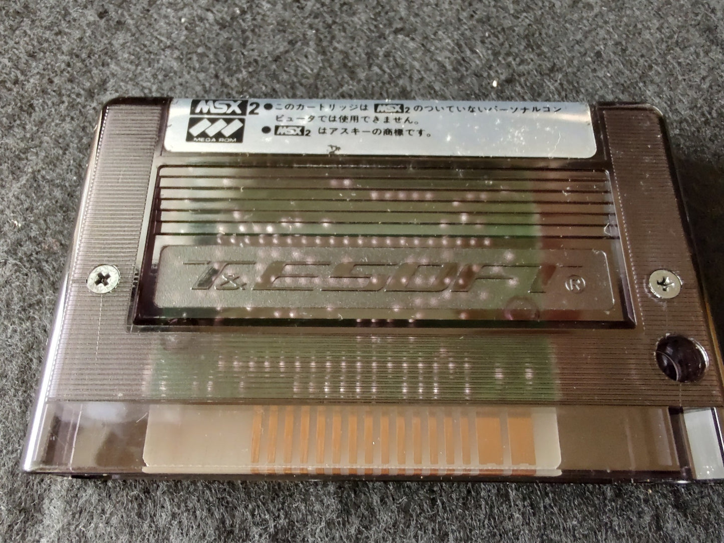 HYDLIDE 3 The Space Memories MSX MSX2 Game Cartridge, Manual, Box, Working-f0113