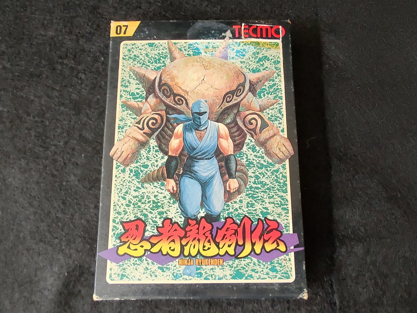 Ninja Ryukenden Ninja Gaiden Famicom FC Cartridge,w/Manual,Box, Working-f0715-