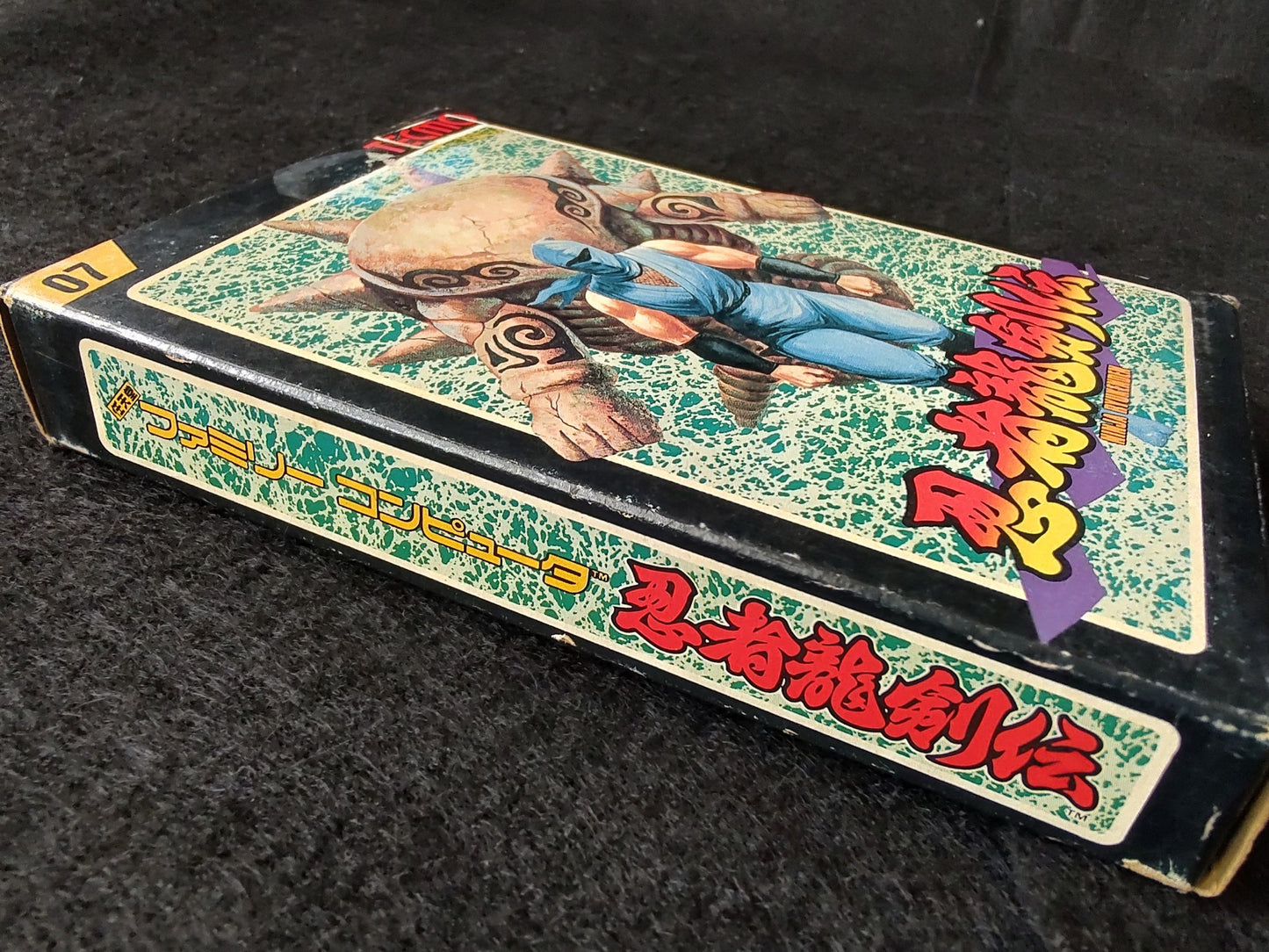 Ninja Ryukenden Ninja Gaiden Famicom FC Cartridge,w/Manual,Box, Working-f0715-