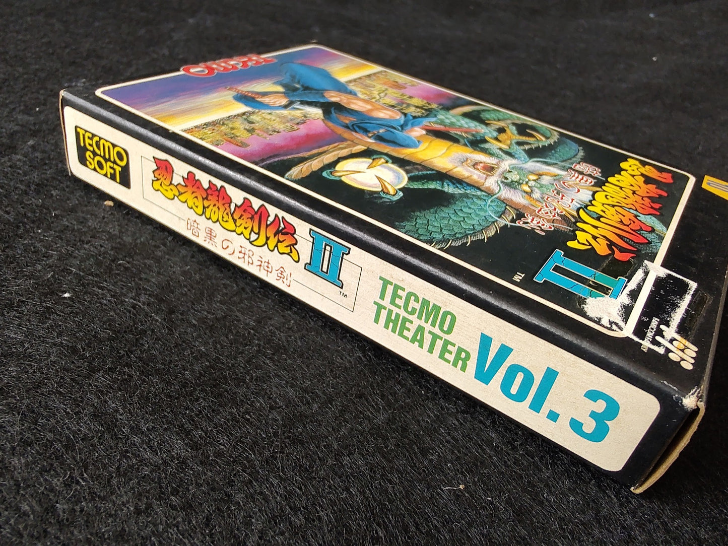 Ninja Ryukenden 2 Ninja Gaiden Famicom FC Cartridge,w/Manual,Box, Working-f0716-