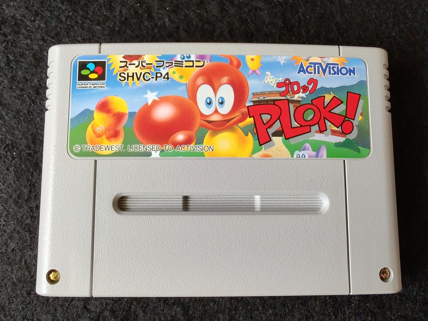 PLOK SFC Super Famicom Game SFC SNES Cartridge w/,Manual, Box,Working-f0720-