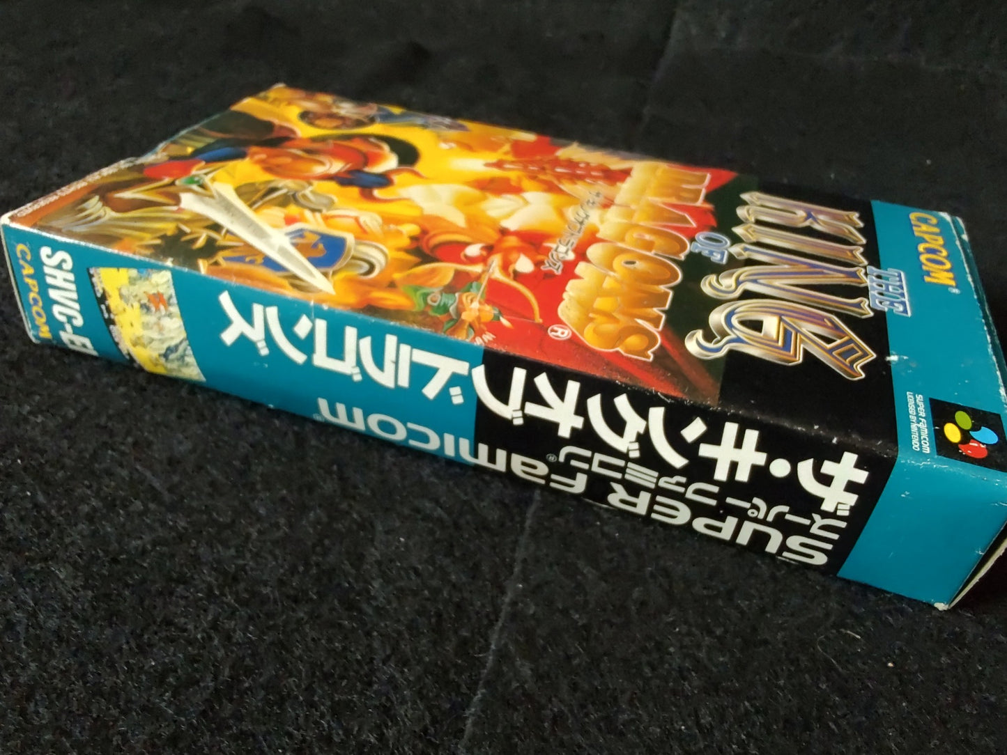 King of Dragons Super Famicom Game SFC Cartridge w/,Manual, Box,Working-f0725-