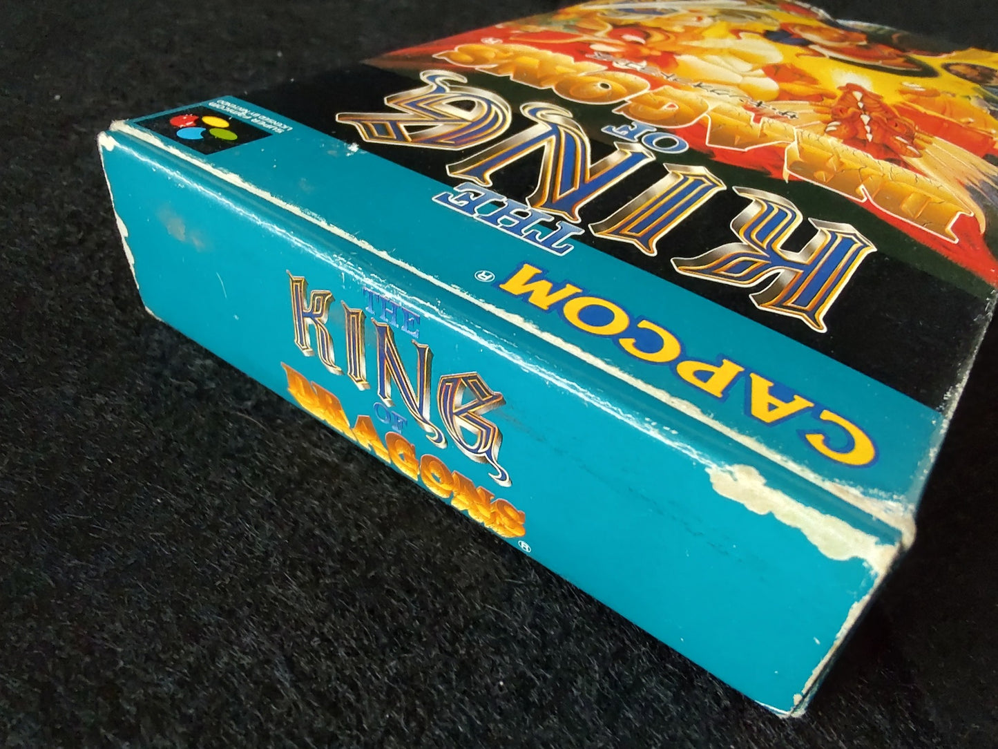 King of Dragons Super Famicom Game SFC Cartridge w/,Manual, Box,Working-f0725-