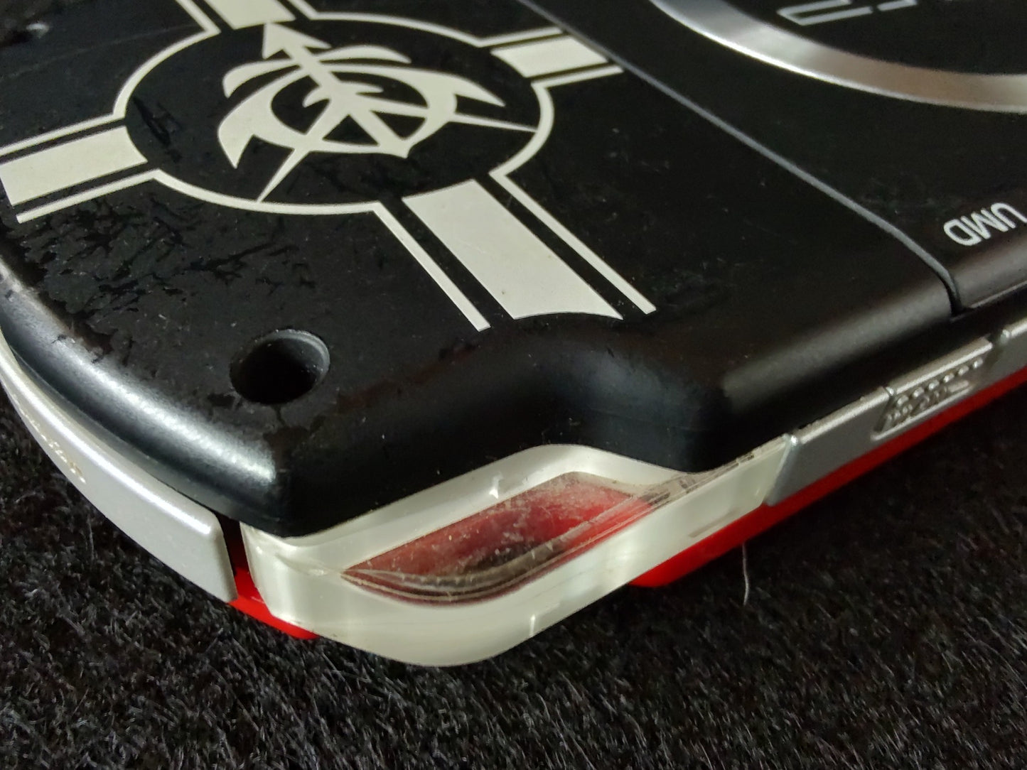 SONY PSP-2000 PSP NEO ZEON RED Gillen's Ambition Special Pack, working-f0725-