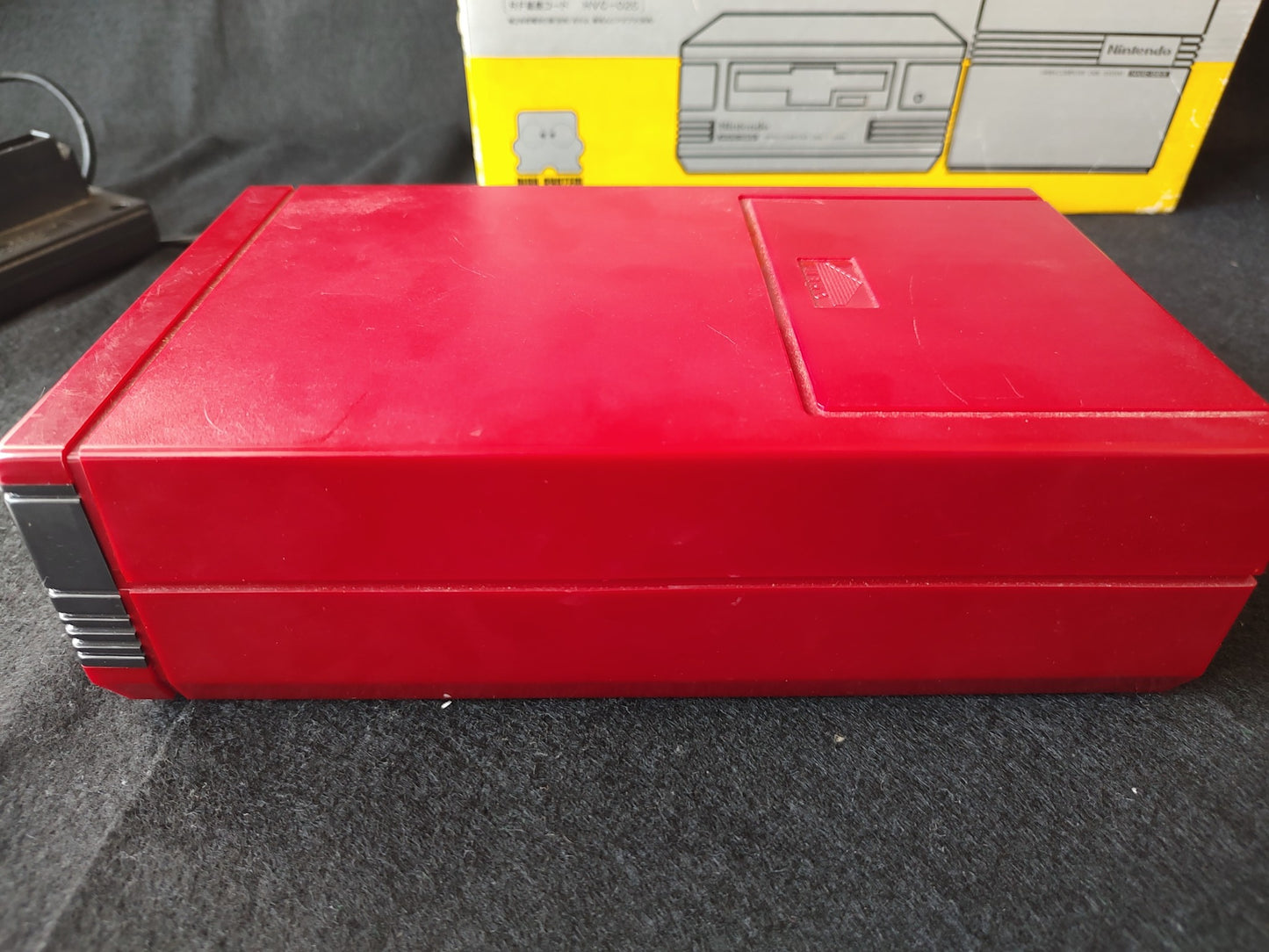 Nintendo Famicom Disk System(HVC-022) Console,RAM Adapter set, Working-f0726-