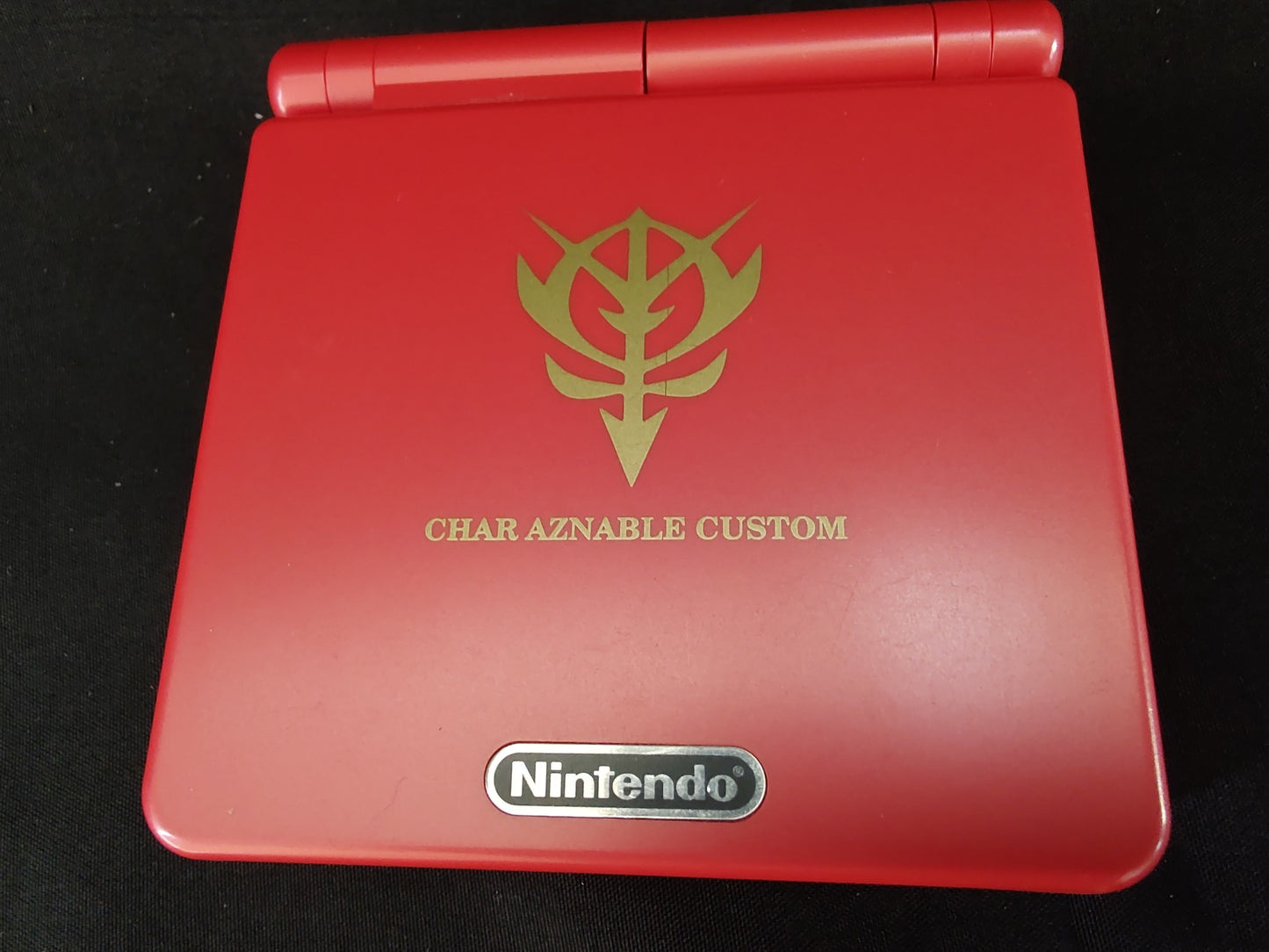 GUNDAM Exclusive use of Char LIMITED EDITION GAMEBOY ADVANCE SP CONSOLE -f0728-